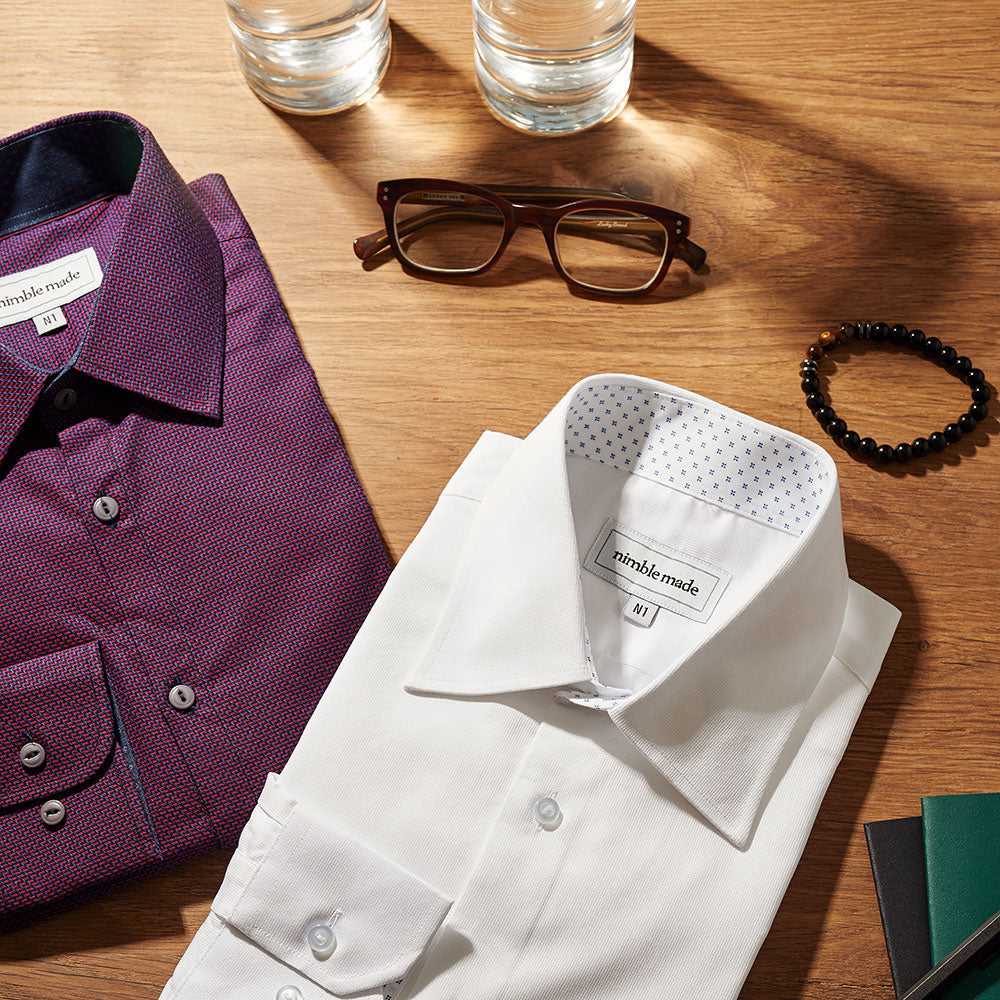 Dress Shirt vs. Casual Shirt | Collars and Buttons Compared