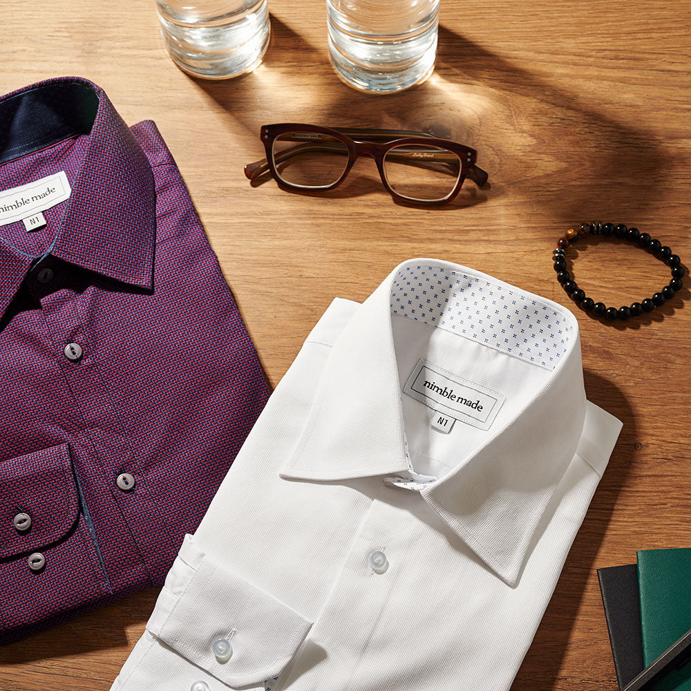 dress shirt vs casual shirt