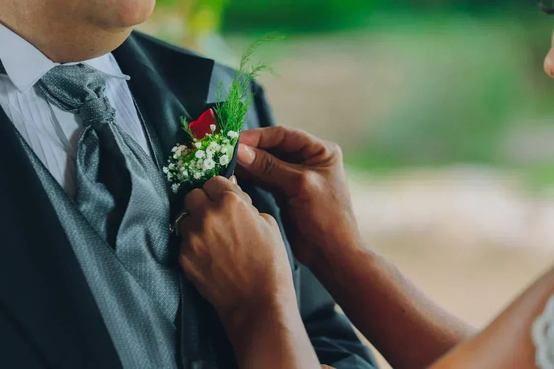 Black Suit Green Tie | Sage, Emerald & Dark Green Combos Nimble Made Black Suit Green Tie | Sage, Emerald & Dark Green Combos Nimble Made