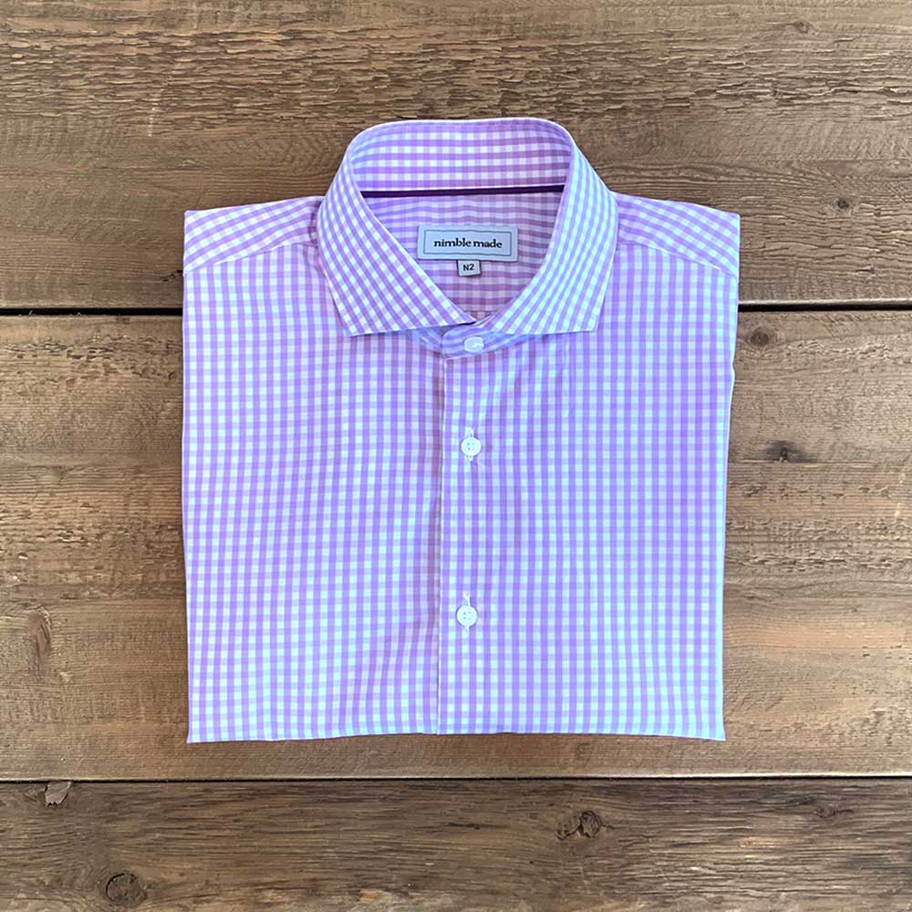 how to fold a dress shirt for travel