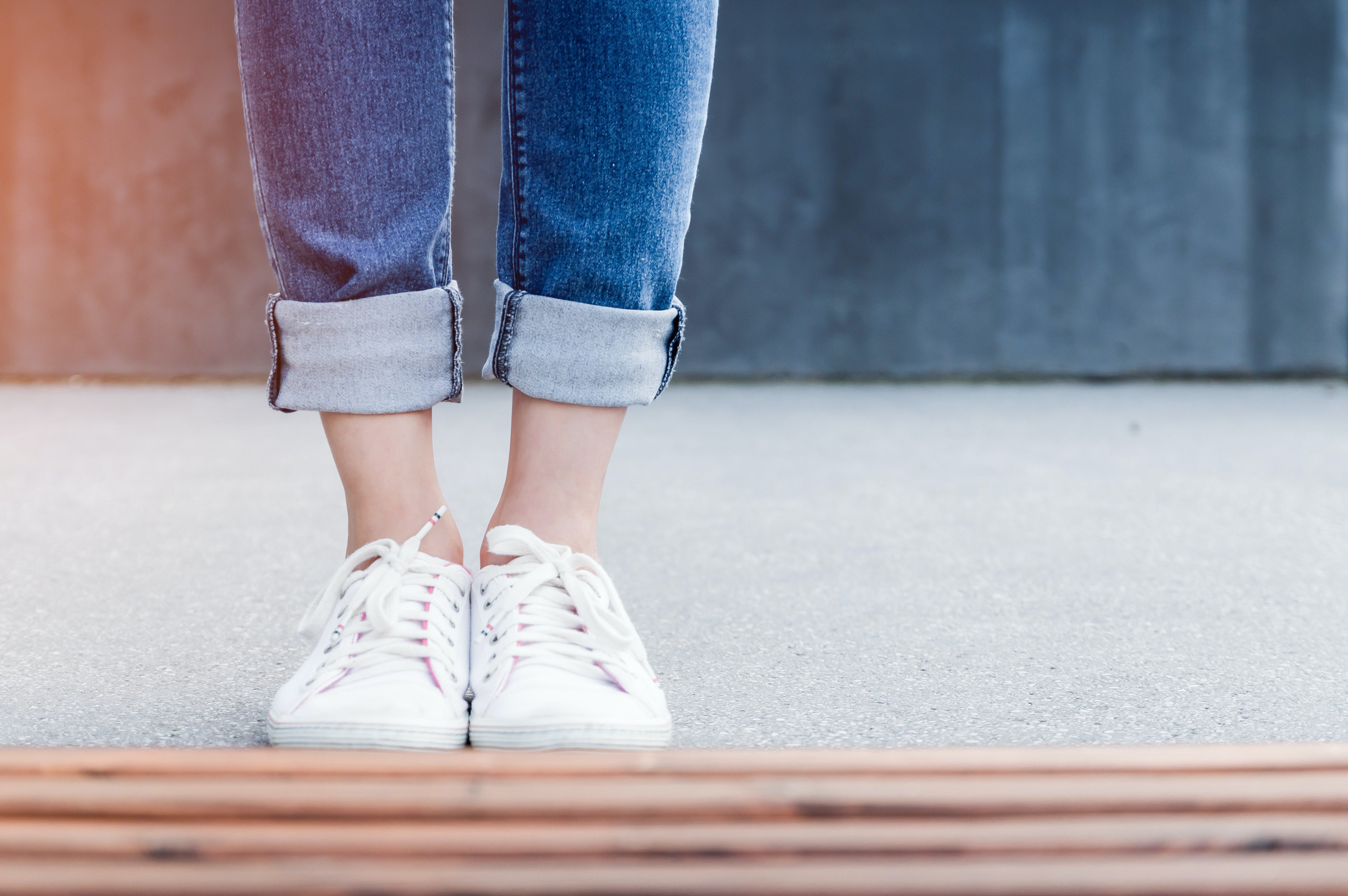 how to cuff jeans