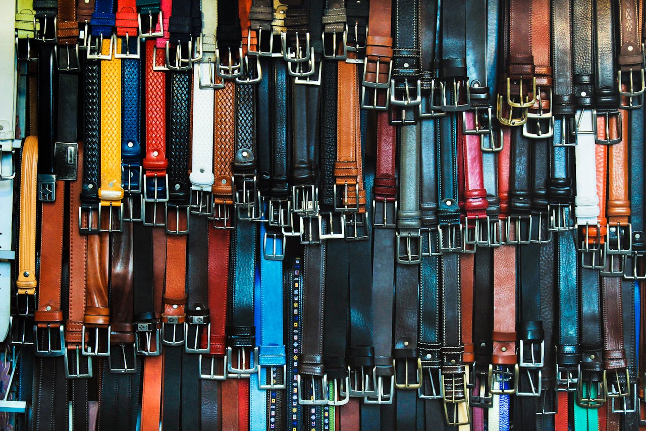 types of belts for men