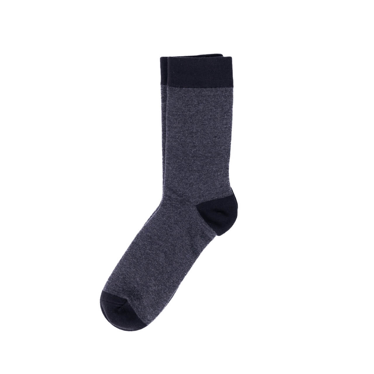Men's Business Casual Charcoal Grey Dress Sock Men's Business Casual Charcoal Grey Dress Sock