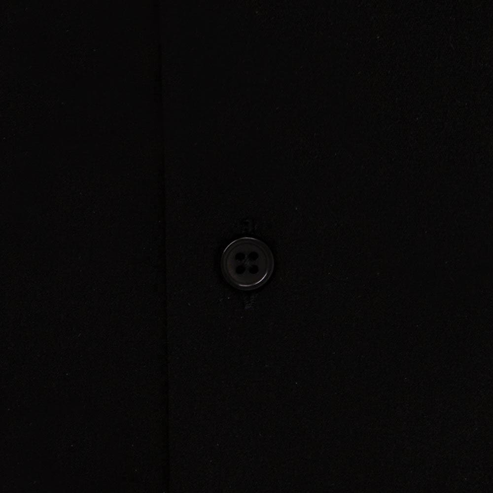 Slim Fit Black Dress Shirt | Shop Performance Collared Button Up