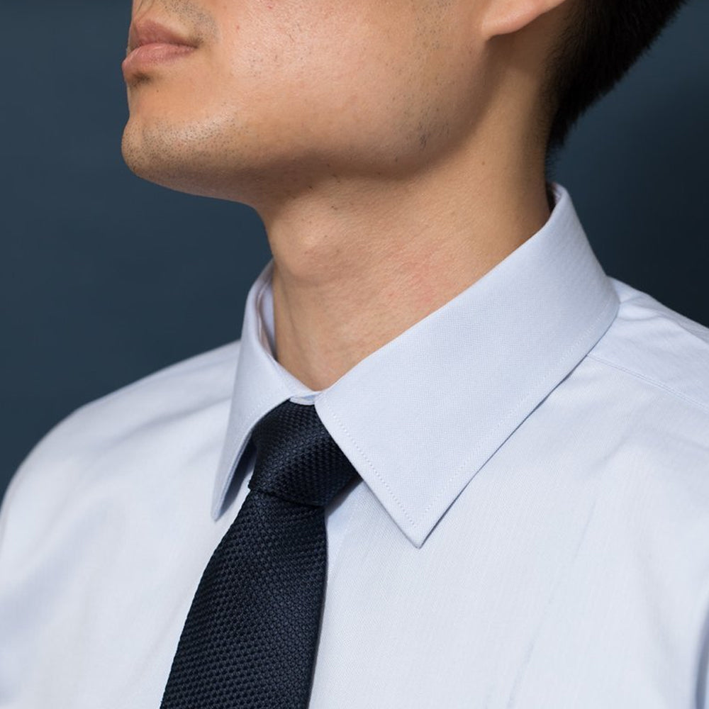 | Slim Fit Blue Dress Shirt | Shop The Waterbend Collared Button Up