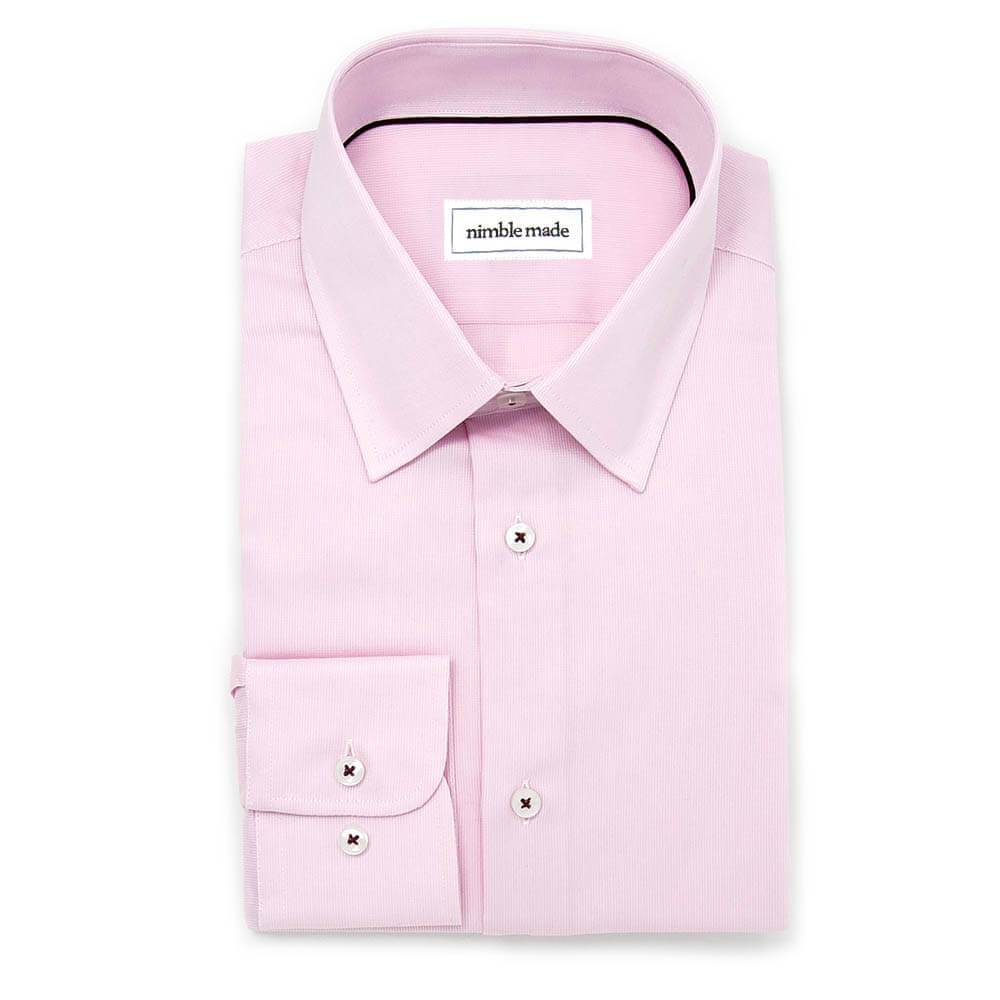 Men's Slim Fit Pink Dress Shirt Size N0 Men's Slim Fit Pink Dress Shirt Size N0