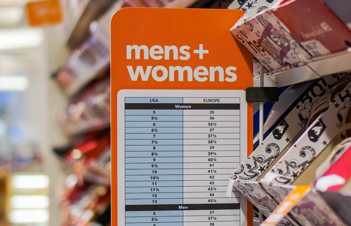 Chinese Shoe Size to US Men/Women Conversion Chart + Calculator