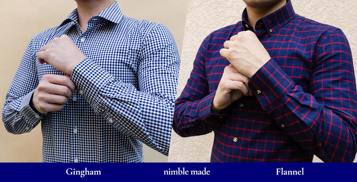 Gingham Shirts vs Plaid Shirts - What You Need to Know – Nimble Made