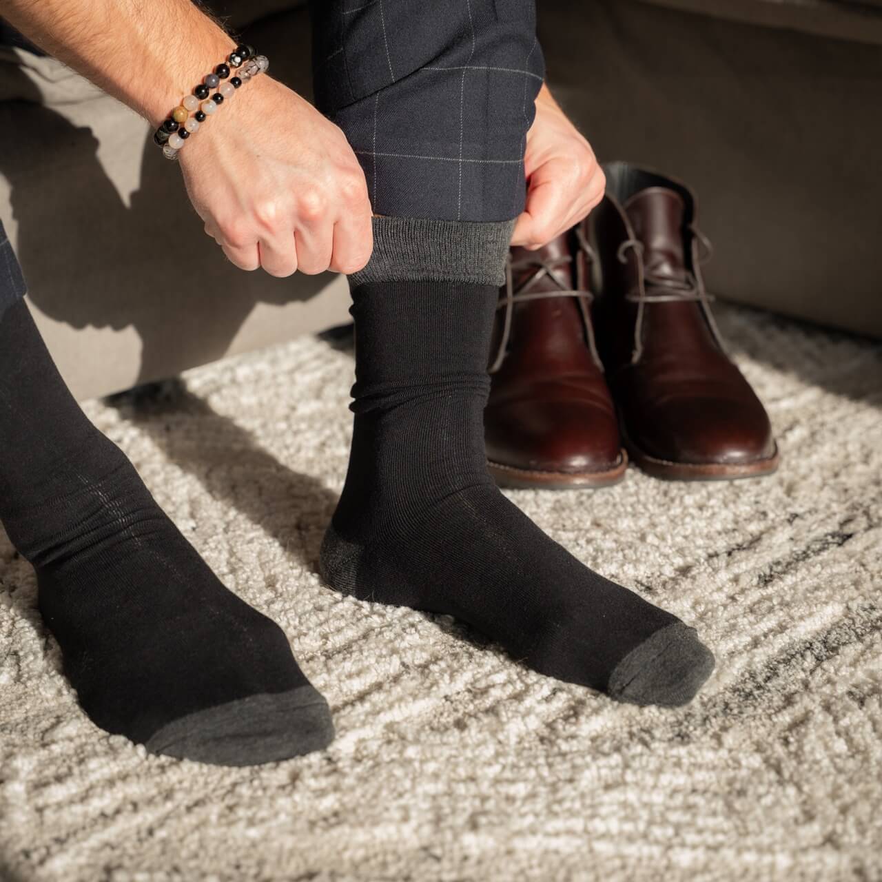 dress shoes socks