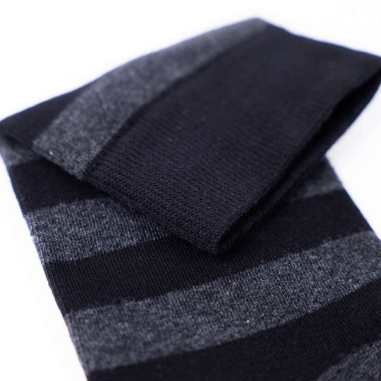 Black Striped Dress Sock