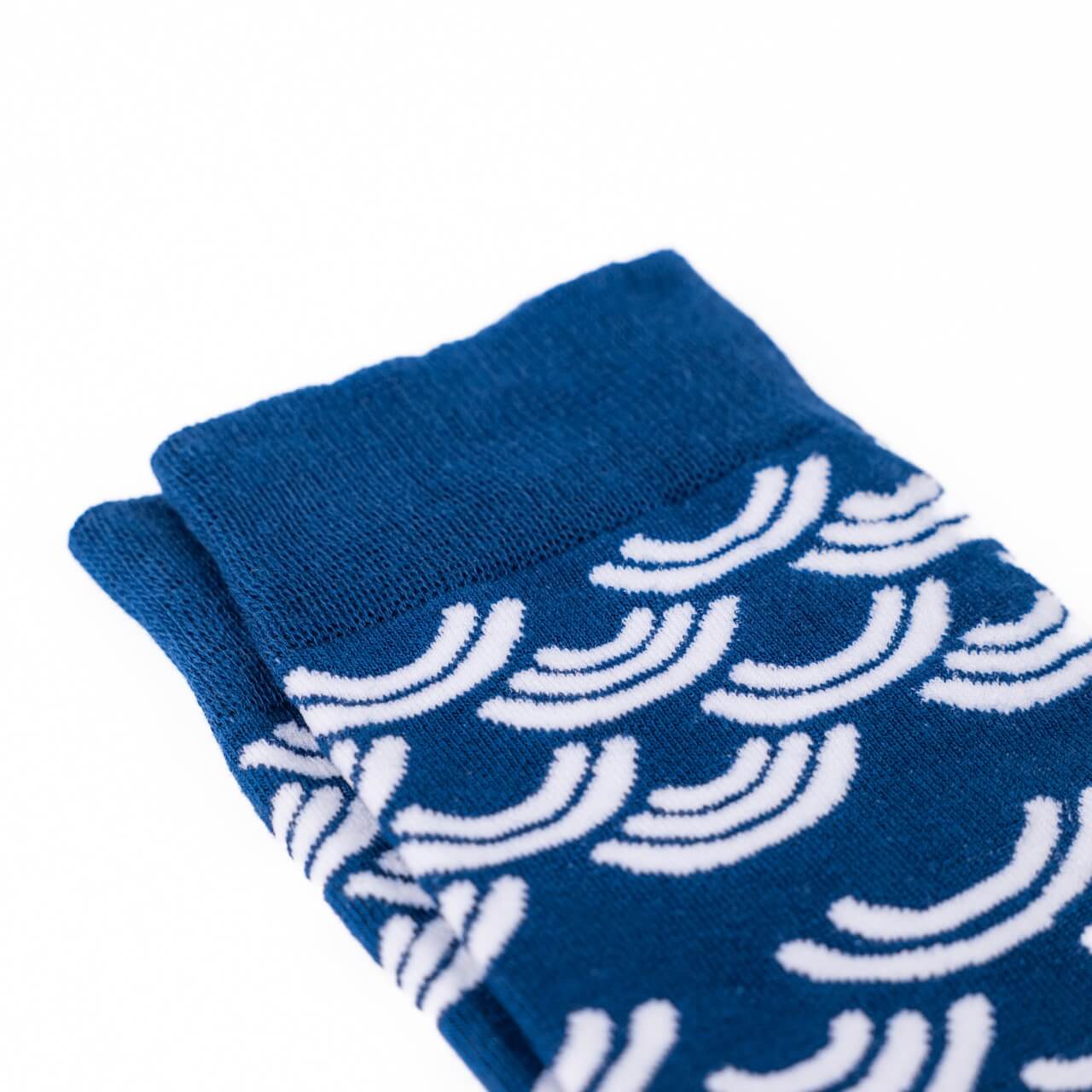blue dress socks