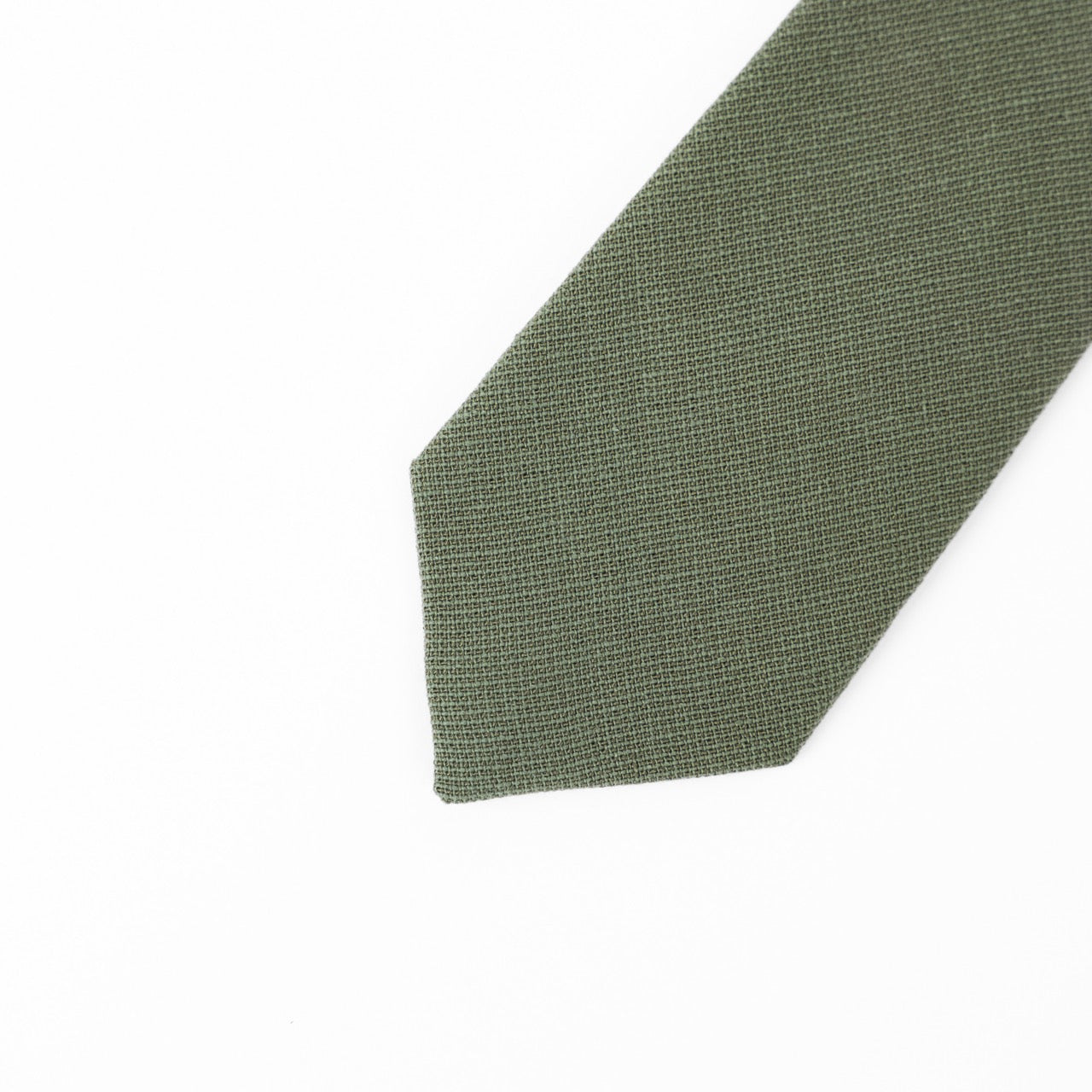 olive green tie