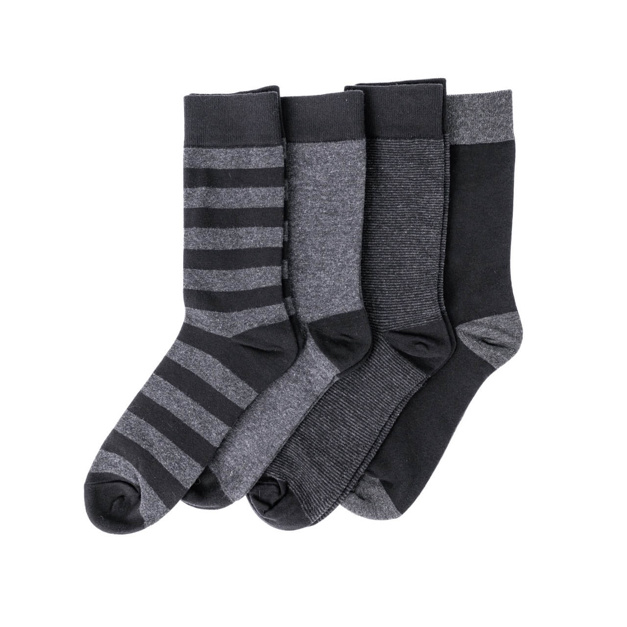 Men's Business Casual Black and Grey Dress Sock Men's Business Casual Black and Grey Dress Sock