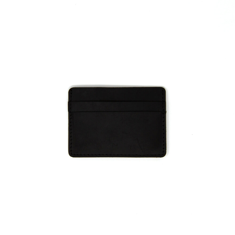 Matte Black Men's Slim Leather Wallet – Nimble Made