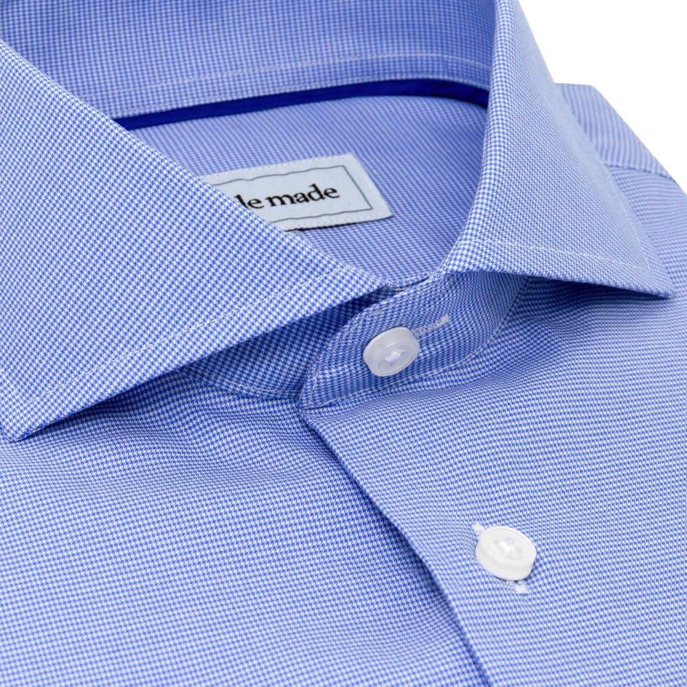 Blue Cutaway Dress Shirt | The Porcelain
