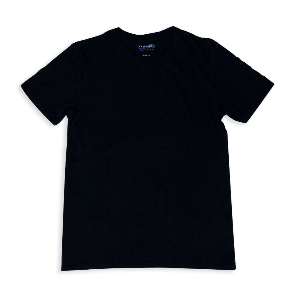 Men's Black T Shirt Crew Neck | Nimble Basics
