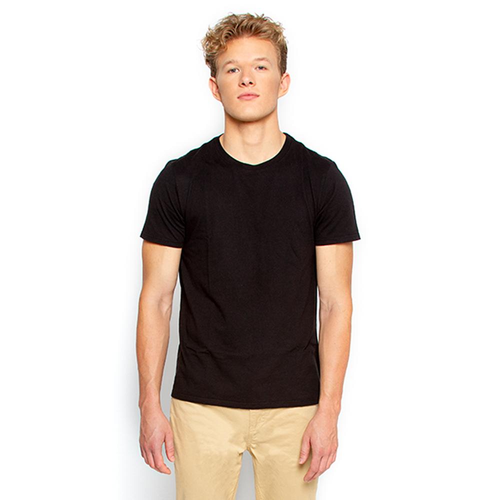 Men's Black T Shirt Crew Neck | Nimble Basics