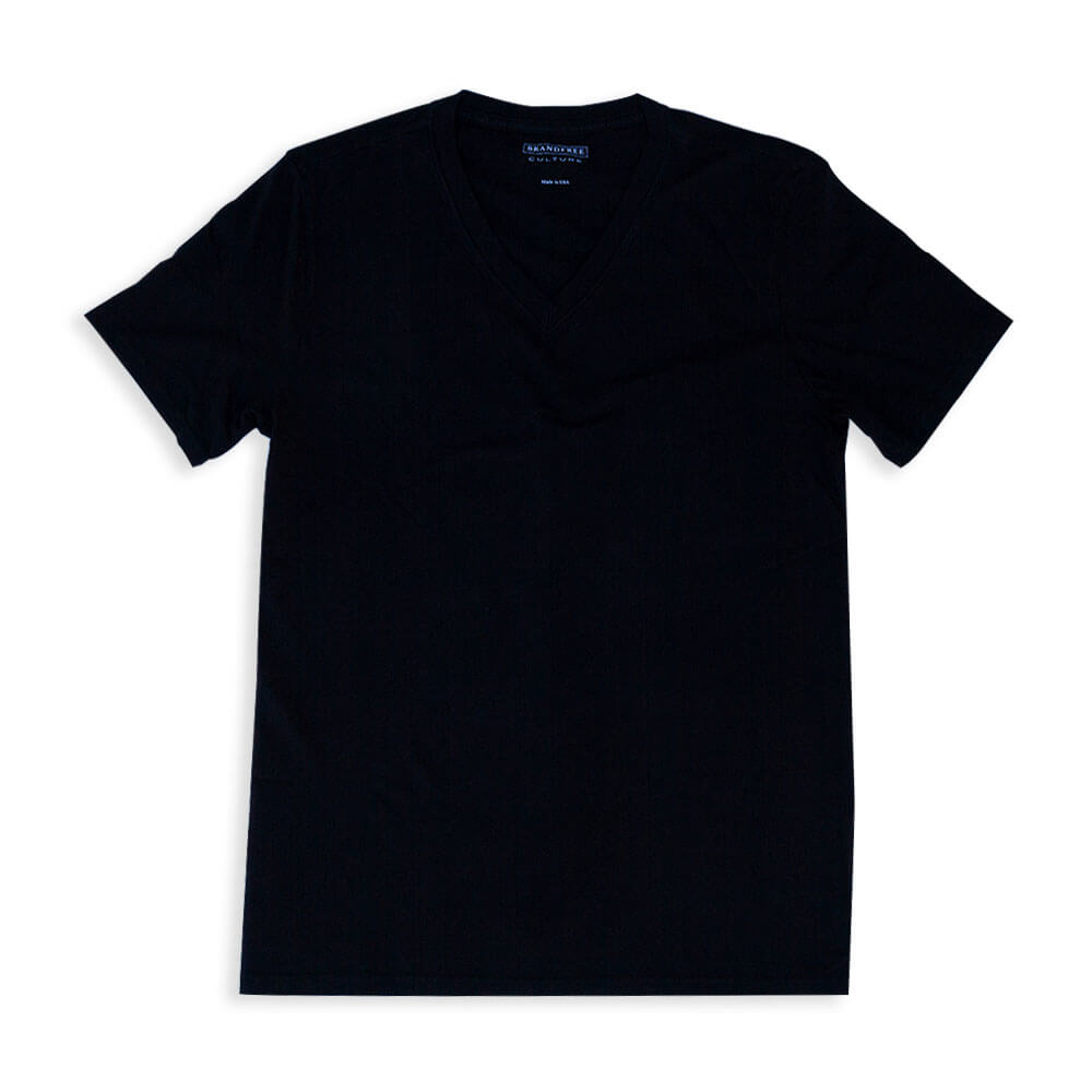 Men's Black T Shirt V Neck | Nimble Basics – Nimble Made