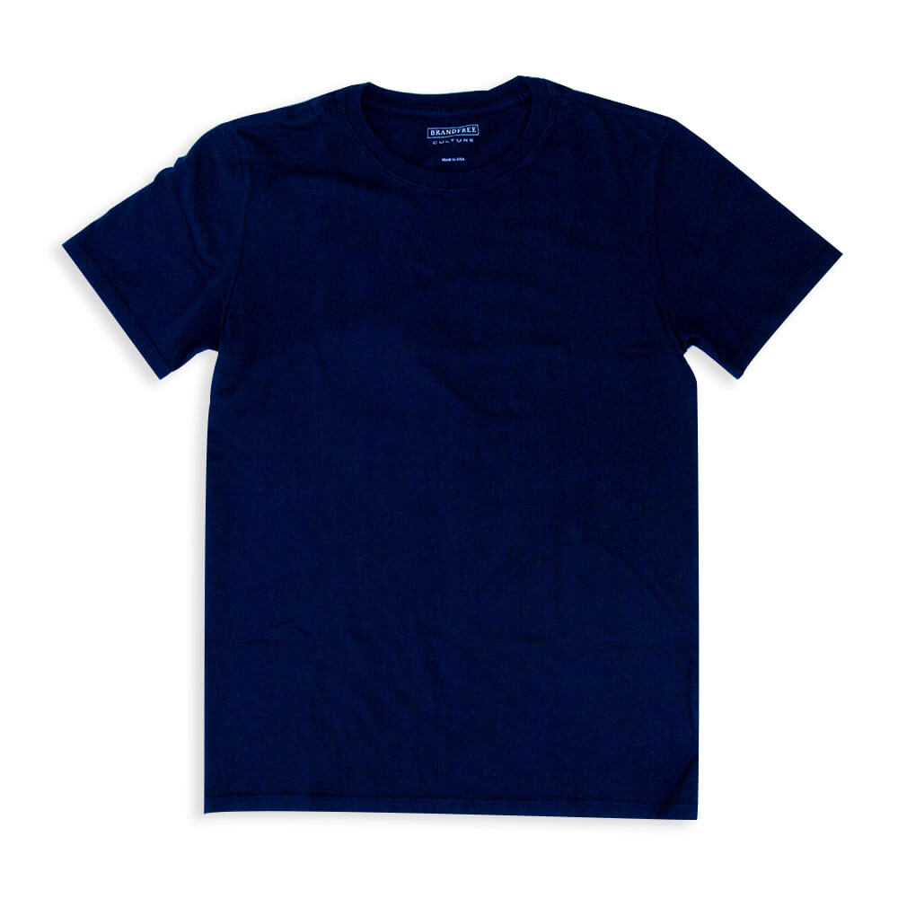 Men's Navy T Shirt Crew Neck | Nimble Basics – Nimble Made