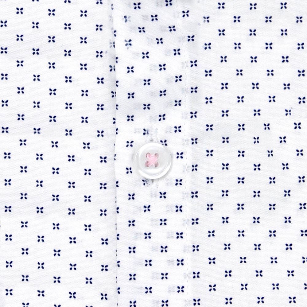 men's white button down dress shirt fabric closeup