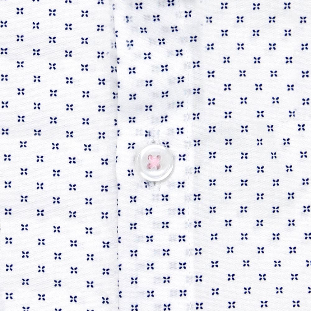 men's white button down dress shirt fabric closeup