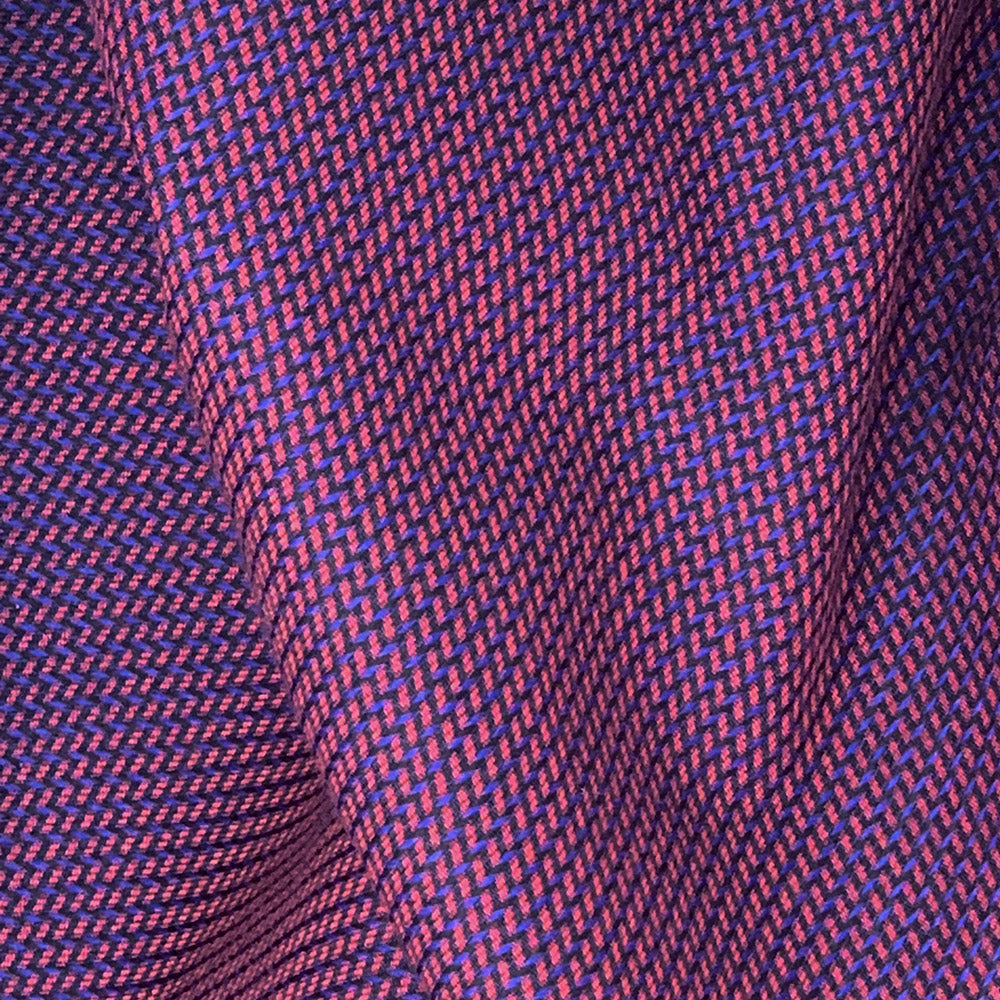 red blue close up fabric for plum dress shirt