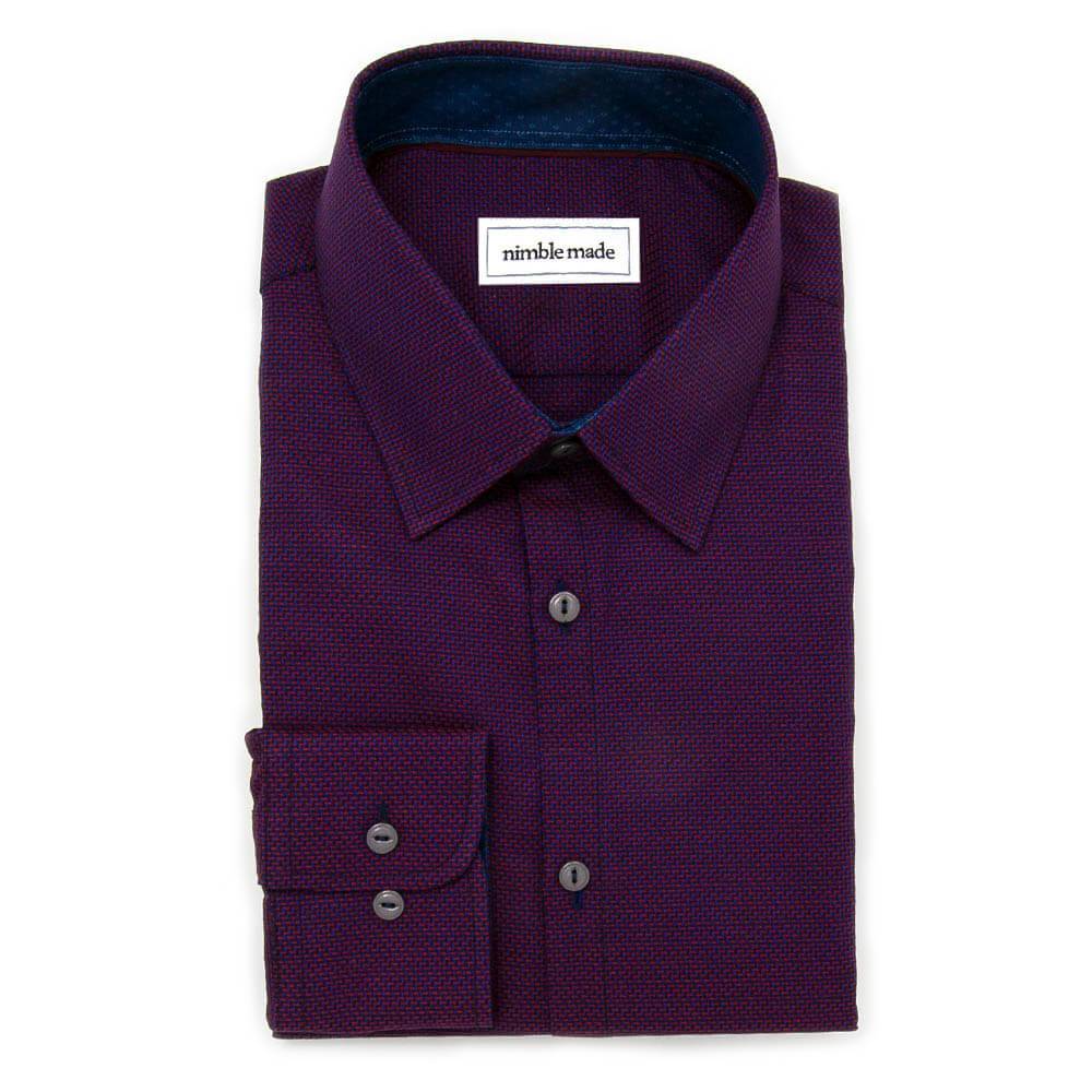 purple dress shirt mens