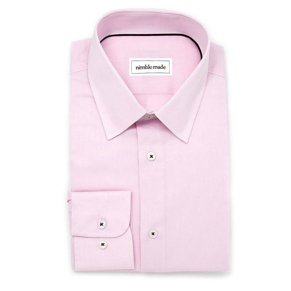 strapless open back dress Men's Slim Fit Pink Dress Shirt Size N0